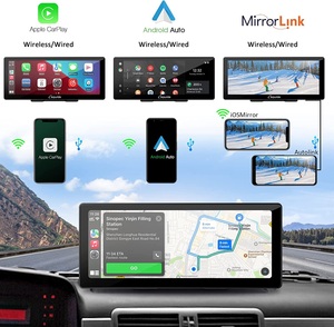 10.26 Inch 1080P Smart Electronics 4G+64G Dashboard <strong>Camera</strong> Integrated AI Box Carplay &amp; <strong>Android</strong> Auto Mirror Link/GPS/FM Dash Cam - Product Image 2