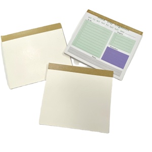 Bloc de notas de lista personalizada, Logo personalizado impreso, respetuoso con el medio ambiente - Product Image 2