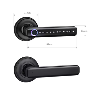 热卖图雅TT锁选项Pin码钥匙数字锁智能指纹锁 - Product Image 1