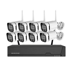 Hot Qearim Xmeye sicurezza domestica videosorveglianza all'aperto Cctv HD sistema di telecamere di rete Wireless 8ch 1MP 2MP 3MP Wifi Nvr Kit - Product Image 1