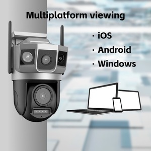 <strong>Camera</strong> 4g Sim Card Security Cctv Outdoor WiFi Cam Three View <strong>Camera</strong> - Product Image 3