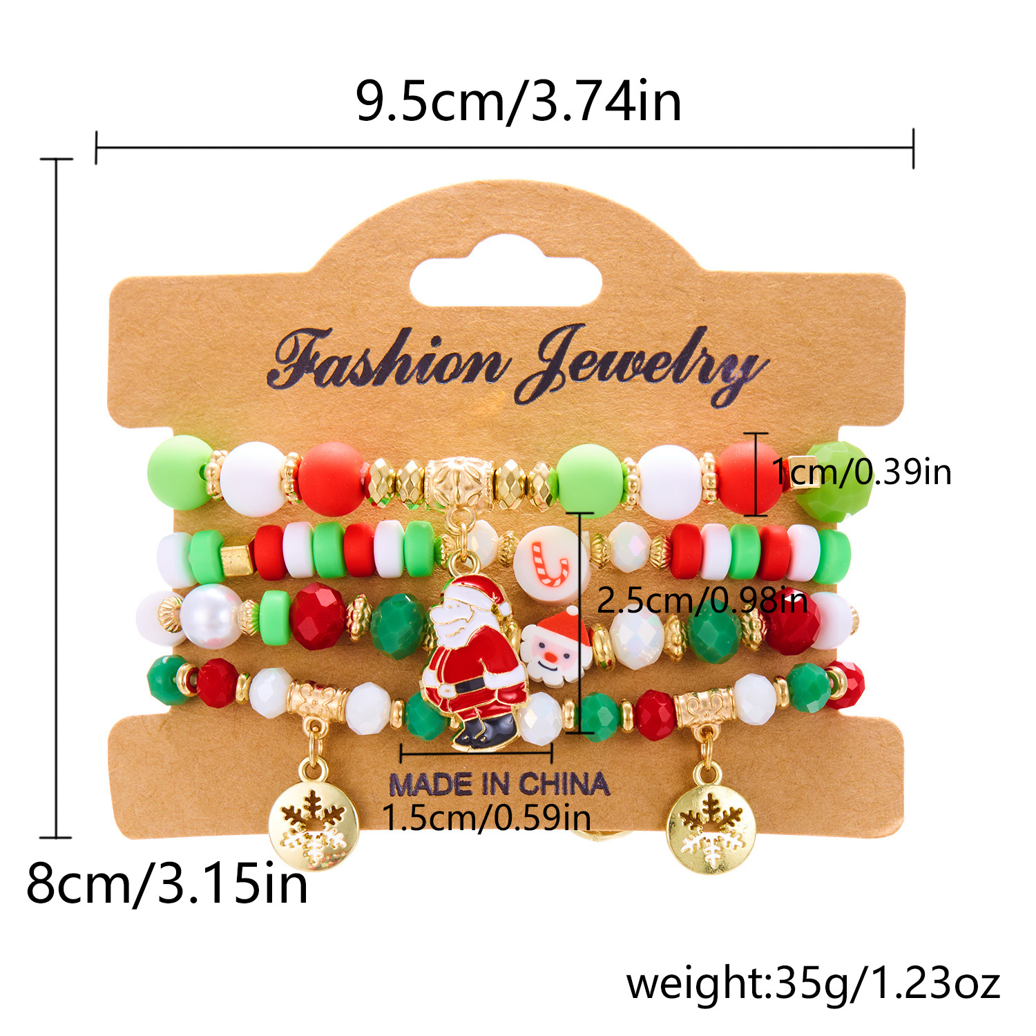 Santa Claus Snowflake Set