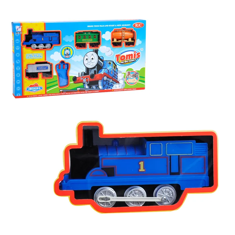 2020 hot sale Thomas plastic train electric intelligent assembled track toy