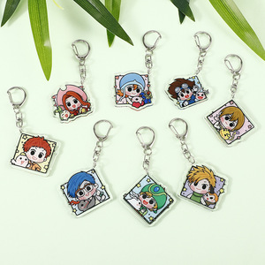 Phim Hoạt Hình Anime Digimon Q Phiên Bản Nửa Chiều Dài Ảnh Kỹ Thuật Số Trọng Lượng Nhẹ Lưu Niệm Nhựa Acrylic Mặt Dây Chuyền Trang Trí - Product Image 1