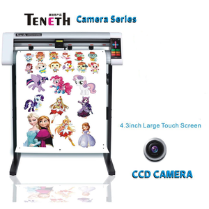 Teneth çizim kesici yazıcı kesme makinası TN24CCD çizim kesici kesici çizim kesici makinesi - Product Image 3