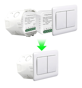 Tuya Smart 2 Gang 2 Way Wi-Fi диммер модуль коммутатора для системы «умный дом» - Product Image 3