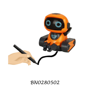 Intelligent Programming Toy Smart Draw Line Pen Follower Robot Electric Remote Walking Watch Control Robot <strong>Coding</strong> Robot
