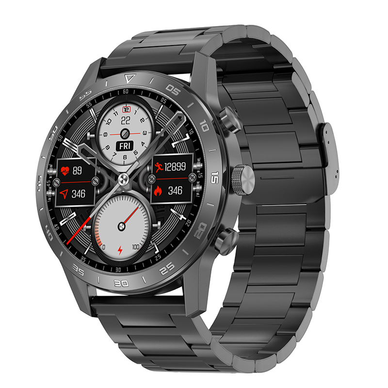 black Case+ steel strap