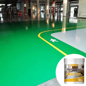 高光水性地坪漆无毒，易清洗，光洁度持久 - Product Image 1