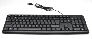 Teclado con cable AIKUN o OEM, teclado de computadora silencioso, teclado estándar teclado de tamaño completo para oficina - Product Image 5