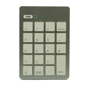 Venta caliente Mini teclado portátil 20 teclas Teclado numérico con cable Teclados numéricos 2017