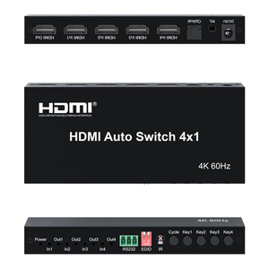 SOFLY 4K@60Hz <strong>HDMI</strong> Auto <strong>Switch</strong> 4x1 <strong>HDMI</strong> <strong>Switch</strong> 4 in <strong>1</strong> out With Auto Switching - Product Image 4