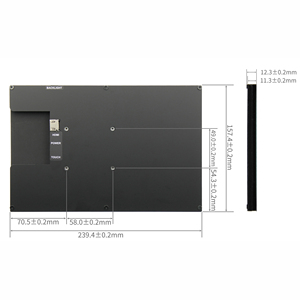 10.1 Inch USB Capacitive Touch Screen for <strong>Raspberry</strong> <strong>Pi</strong> 3B+ &amp; 4B LCD Board Accessory - Product Image 5