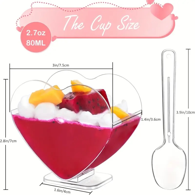 22-piece double-heart cup with no1 spoon