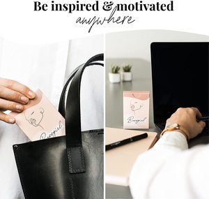 52 Inspirational Motivational Positive Affirmation Cards with Empowering Actions Positive Mindfulnes Affirmation Cards for Woman