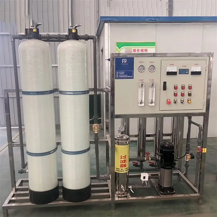 Mesin pemurni air industri dengan skala luas, mesin penyaring air Osmosis terbalik untuk komersial