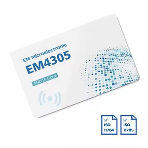 工厂价格RFID 125KHz EM4305卡可编程智能卡 - Product Image 2