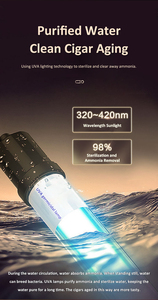 Elegant Design Cigar Humidifier Humidor with Adjustable <strong>Humidity</strong> - Product Image 6