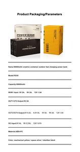 Wopow PD35 Unique <strong>Design</strong> 5USB <strong>Output</strong> with LED Light Outdoor 50000mah Large Capacity Power Station 22.5W PD High Speed Powerbank - Product Image 6