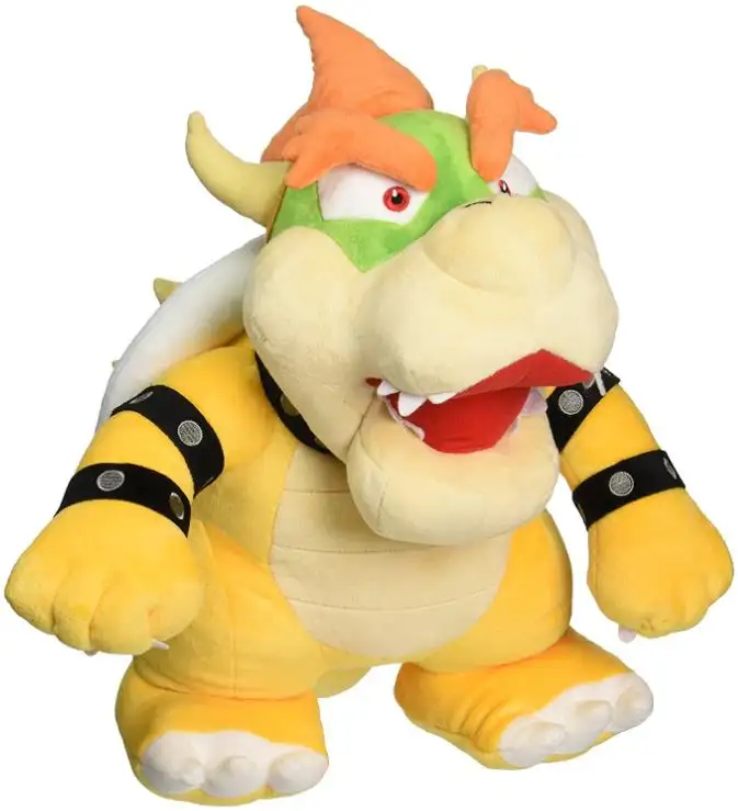 Oem all'ingrosso farcito bowser peluche peluche Cartoon Boss Mario Bros Bowser giocattoli di peluche