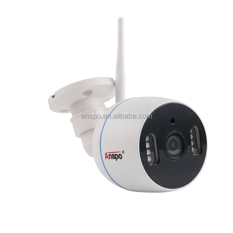 Anspo недорогая камера видеонаблюдения 1.0mp 2.0mp Wi-Fi Беспроводной nvr kit камера 1080p ASP-8803WF-300KIT-4CH