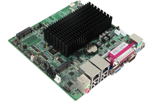 Cheapest Dual Core ATOM D525 MINI-ITXマザーボードDDR3 2COM 2SATA Storage 24pin ATX電源ミニitxマザーボード - Product Image 4