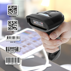 2D-QR-Code-Scanner Handheld 1D USB-Kabel-/Wireless-Scanner Drahtloser 2,4-G-Barcode-Leser für Barcode-Scannen im Supermarkt preis - Product Image 4