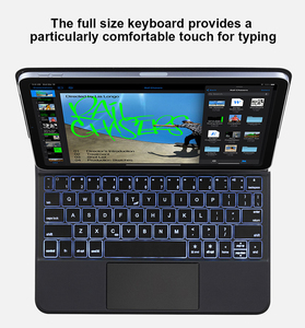 Teclado de trackpad mágico inteligente retroiluminado inalámbrico portátil para tableta iPad 9,7 iPad 10,2-12,9 IOS Apple Mac Android Windows - Product Image 5