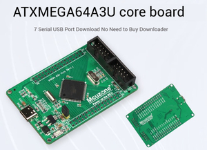 ATXMEGA64A3U <span class=keywords><strong>Development</strong></span> Board 7 Serielle und USB-Anschlüsse Kein Downloader Required-XMEGA64A3U Core Board enthalten