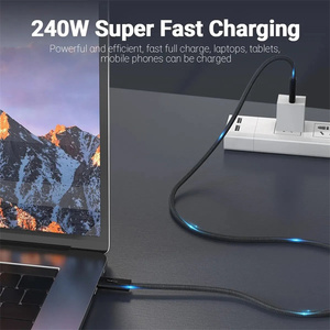 1.5M USB 4.0 <strong>Type</strong>-C Data Cable 240W Fast Charging Cable with 40Gbps Speed 8K HD Video Support Thunderbolt3 for Phone Switch Pad - Product Image 3
