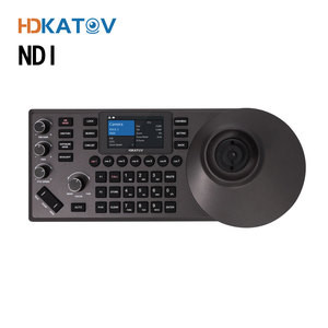 USB IP камера сетевой контроллер клавиатуры 4D джойстик с PELCO-D/P | RS232 RS422 ЖК-экран, ndi передовые ptz камера контроллер - Product Image 1