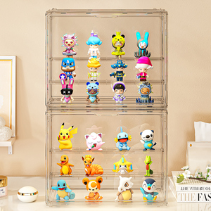 Wannuo hộp mù búp bê hiển thị Hộp đồ chơi hình nhựa lưu trữ trong suốt hộp để hiển thị sưu tầm - Product Image 5