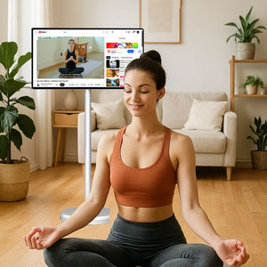 Yoga dans taşınabilir 21.5 inç akıllı dokunmatik ekran TV Android monitör canlı akışı yetenekleri ile mobil ekran IPTV - Product Image 1