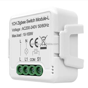SLS 1ギャングZigBeeスマートライトスイッチモジュール (ニュートラルワイヤーなし) ミニDIYTUYAリレーモジュールZigBeeハブが必要です - Product Image 1