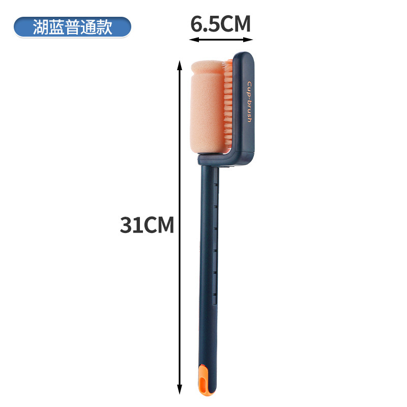 Retractable cup brush blue