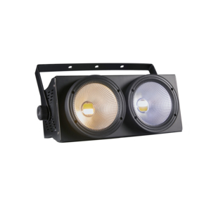 Sıcak satış 2X100W 2In1 2In1 DMX ince LED Par işık Cob Matrix sahne aydınlatma izleyici gelen Blinder LED Par - Product Image 4