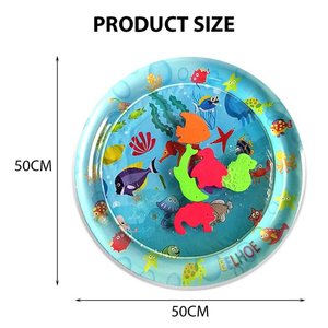 Creative Baby Water <strong>Mat</strong> PVC <strong>Inflatable</strong> Patted Pad Cushion Kids Water <strong>Play</strong> <strong>Mat</strong> for Children Early Learning Toys - Product Image 5