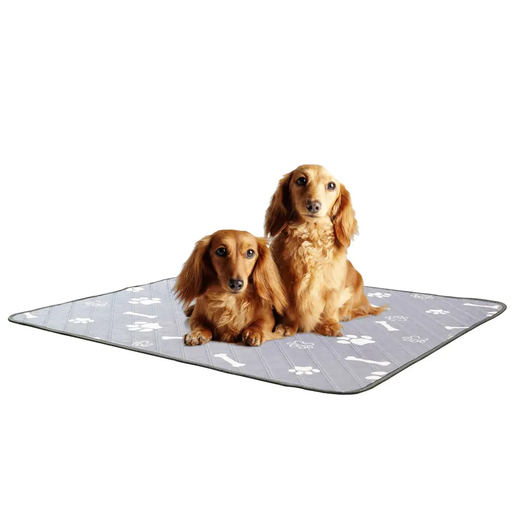 Tapis de pipi lavable pour chien, coussinets de couches d'urine pour chiot, pot réutilisable, coussin de pipi pour chien