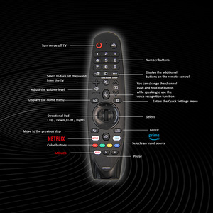 Telecomando universale intelligente AN-MR21GA 22GA MR23GA GC AKB76039902 per LG Samsung TV ABS materiale Custom funzione Box pacchetto - Product Image 5