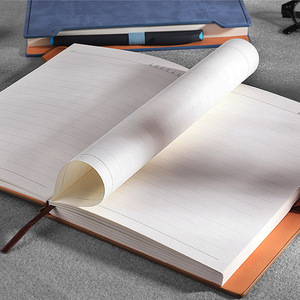 Precio directo de fábrica A5 Cuadernos Hilo y sillín Costura Encuadernación con bolsillo trasero - Product Image 1