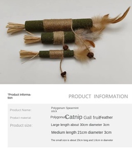 Eco-Friendly Durable Self-Relief <strong>Catnip</strong> Big Mac Polygonum Knockwood Bite Mint Resistant <strong>Cat</strong> Teaser Stick <strong>Cats</strong> Dogs <strong>Catnip</strong> <strong>Catnip</strong> - Product Image 4