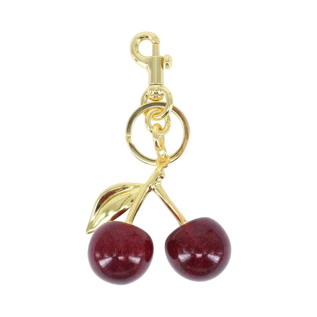 Tige en or rouge-21cm-1 cercle