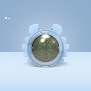 Juguete interactivo ecológico de plástico Catnip Snack Lollipop Wall Ball Cat con menta para gatos - Product Image 3