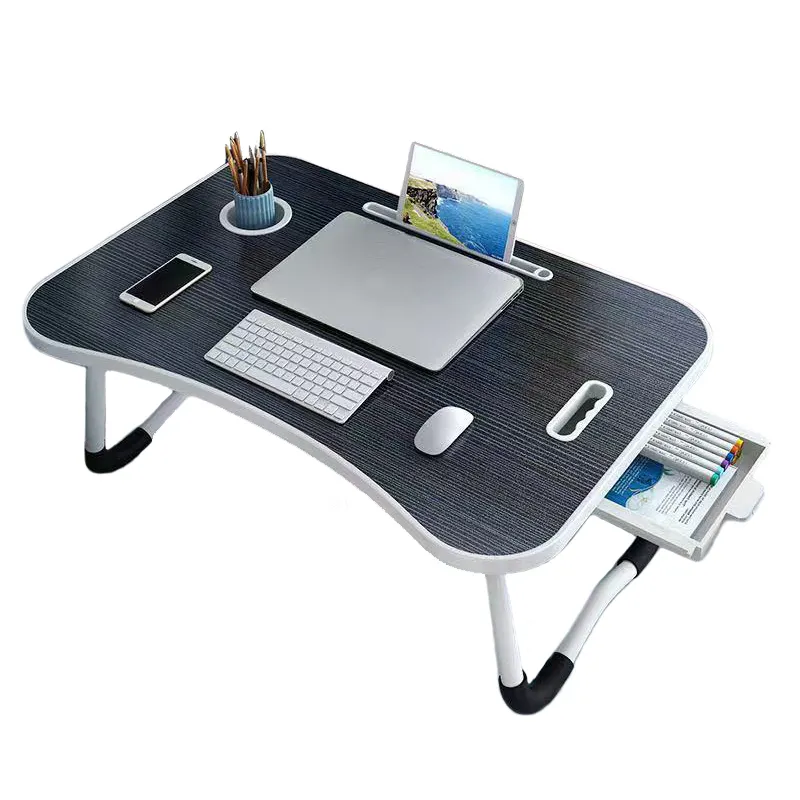 Mesa ajustável para laptop, bandeja portátil para cama