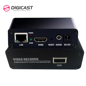 4K USB Media Video Player <strong>Decoder</strong> for Broadcast the USB Local File to Live Platform Youtube/facebook