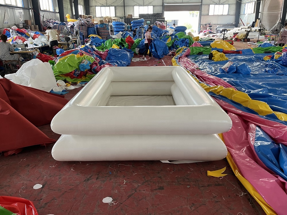 white double inflatable pool 2*3m