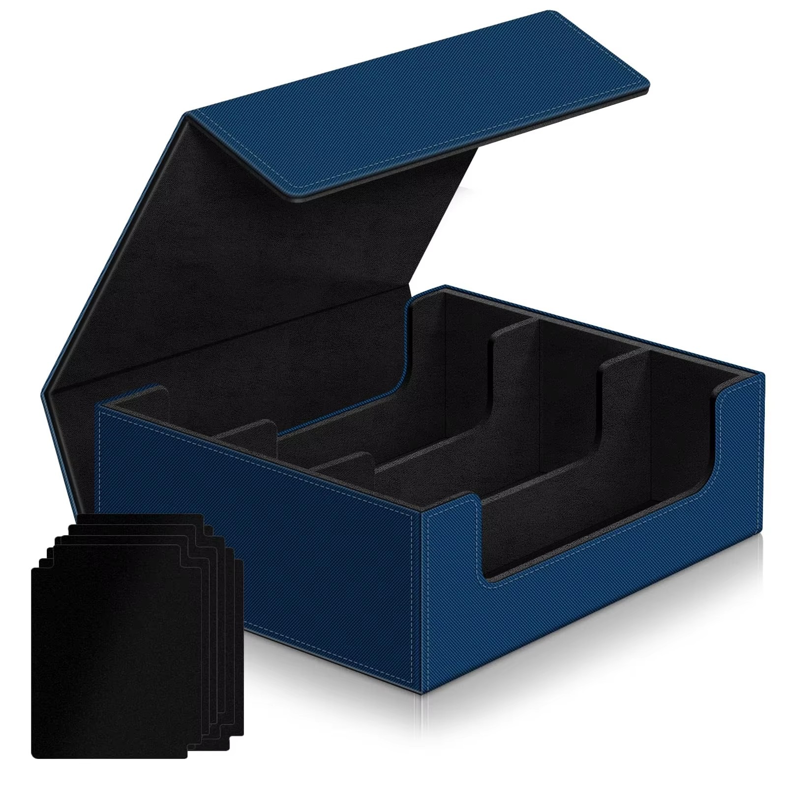 Bleu marine + intérieur noir