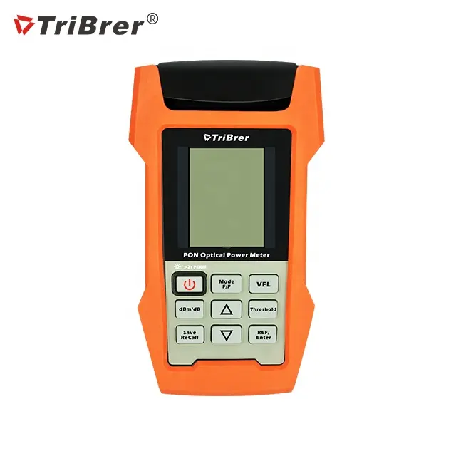 Medidor de potencia TriBrer Color LCD fibra óptica PON precio