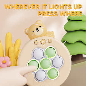 2025 New Arrivals Quick Pop <strong>Light</strong> <strong>up</strong> Console Game Fast Push <strong>It</strong> Fidget Toy Quick Push Bubble Pop Puzzle Electronic Game for Kids - Product Image 3