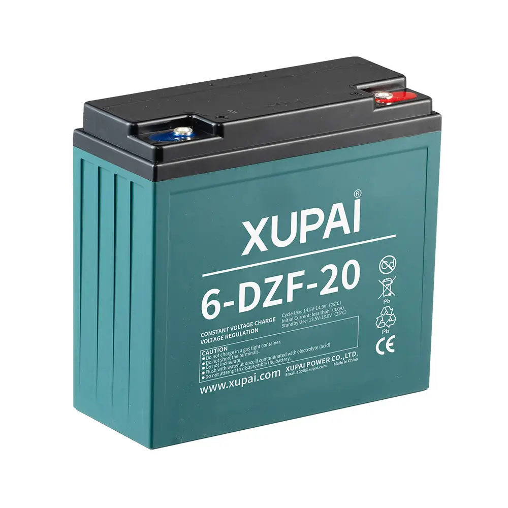 Professional 6-DZF-20 12V lead acid electric bike battery bag direct deal